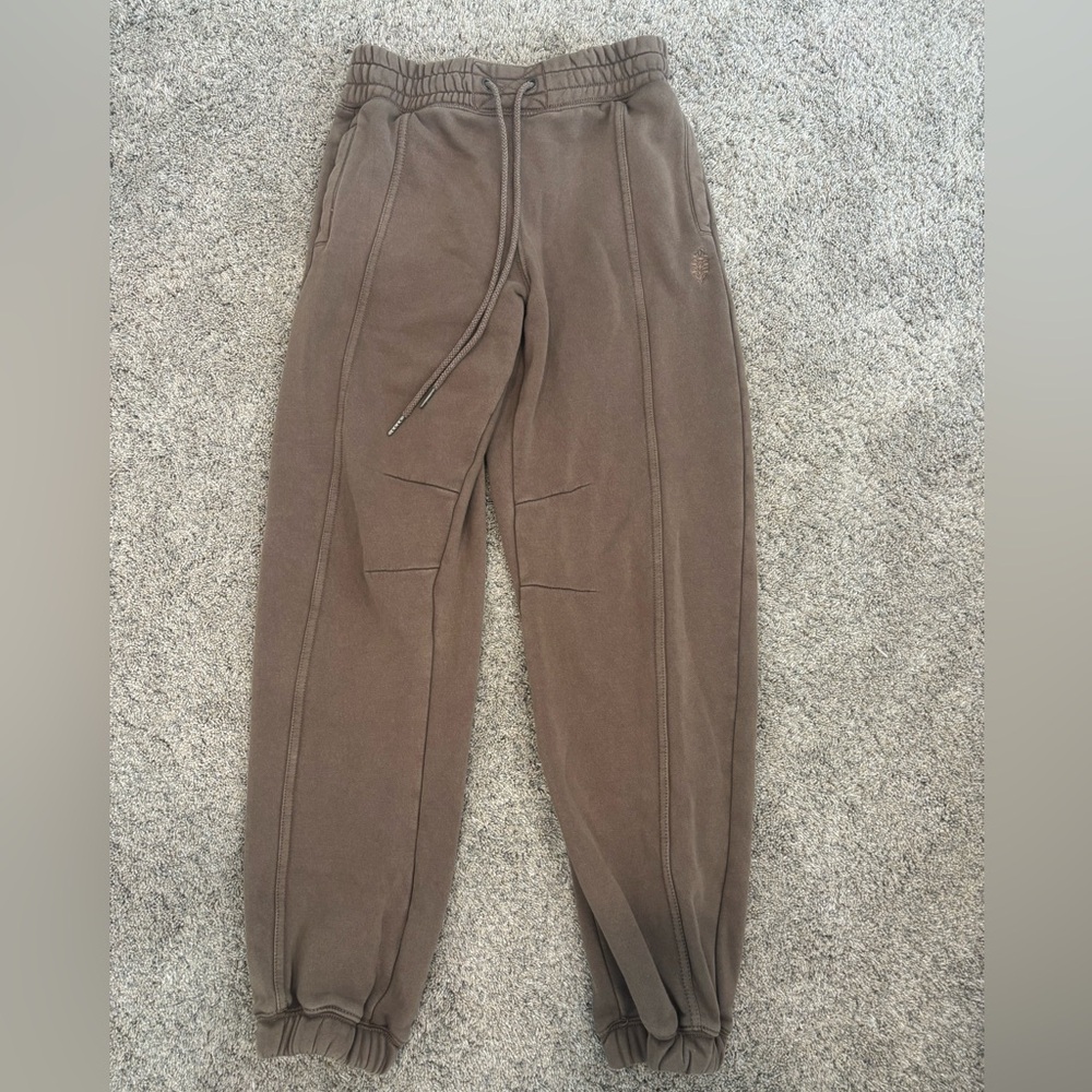 Free People brown sweatpants